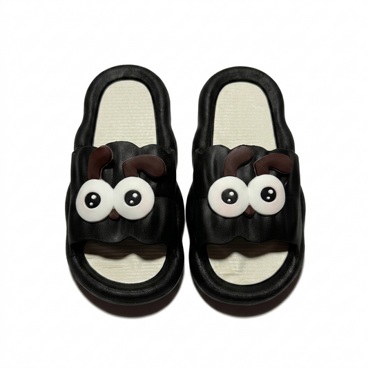 Playful Pup Comfort Slides – Fun & Cozy Everyday Footwear