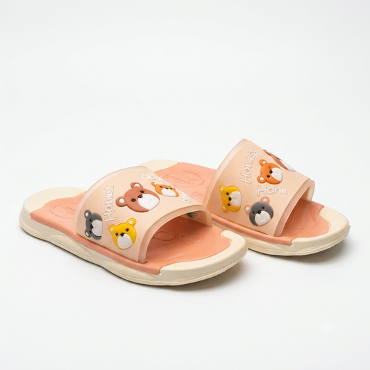 Cozy Bear Pals Casual Slides