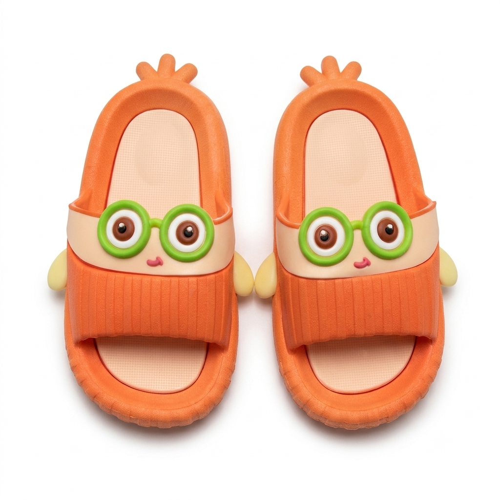 Smart-Glasses Sunny Slides – Fun & Cozy Kids’ Footwear