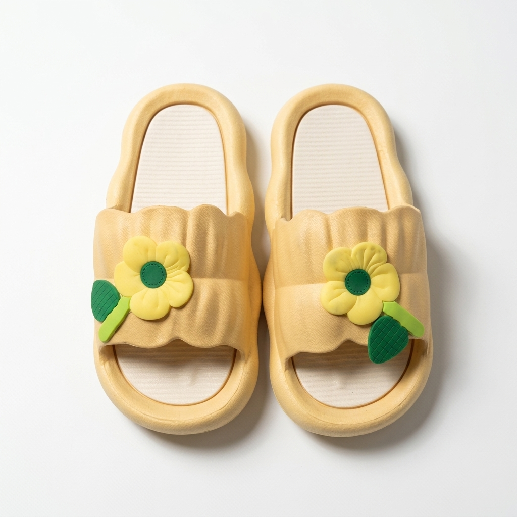 Kids Sunshine Blossom Comfort Slides