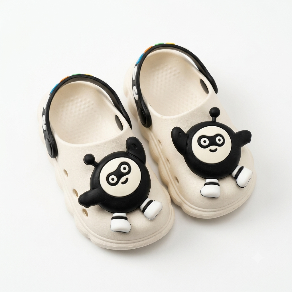 Little Hero Clog Slides – Off-White