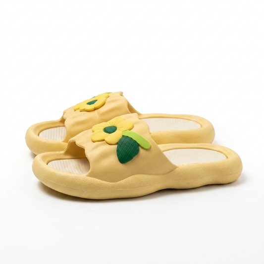 Kids Sunshine Blossom Comfort Slides