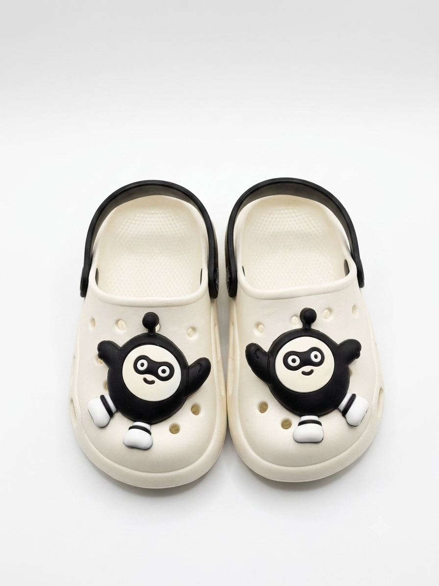 Little Hero Clog Slides – Off-White